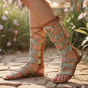 sandalia gladiador